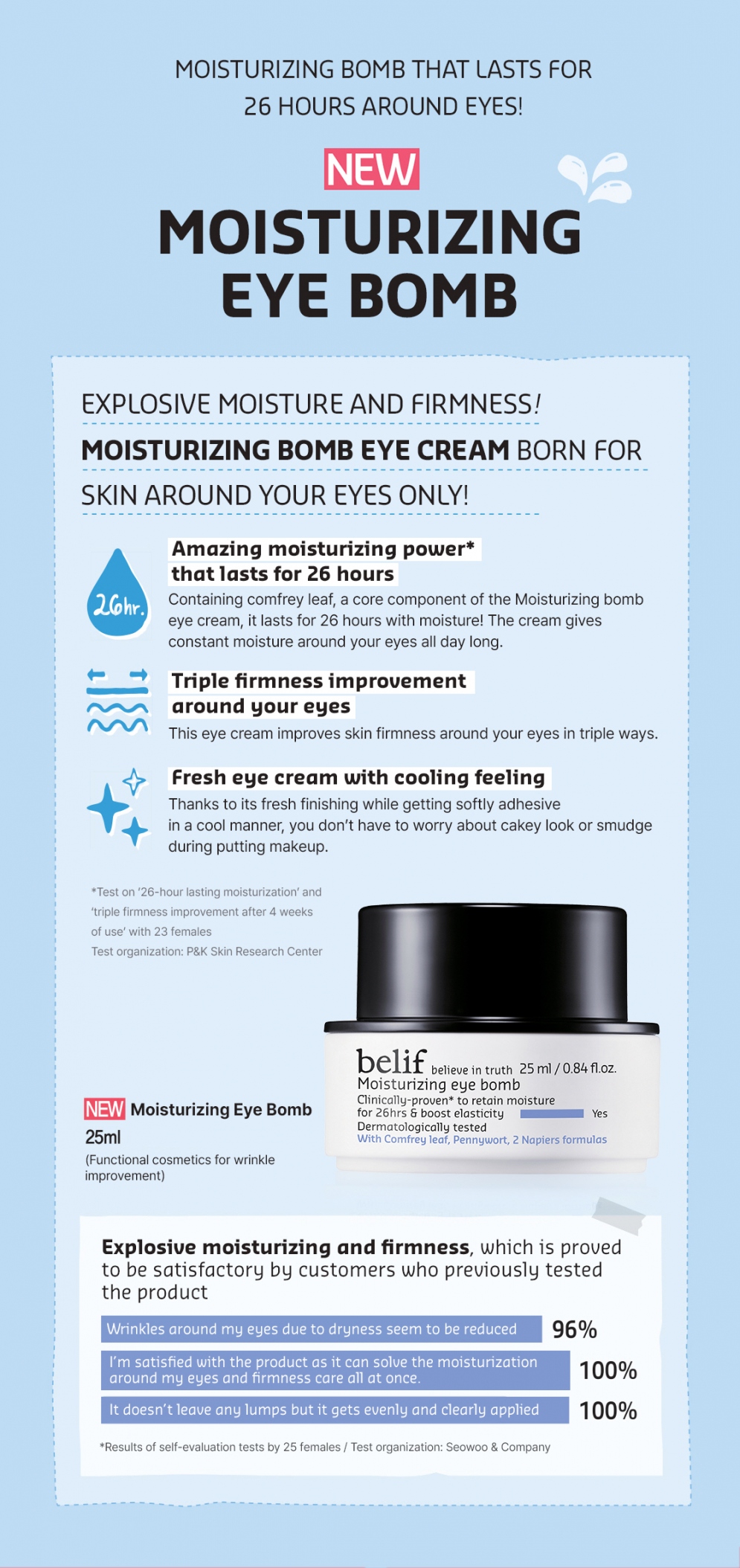 [belif] Moisturizing Eye Bomb 25ml