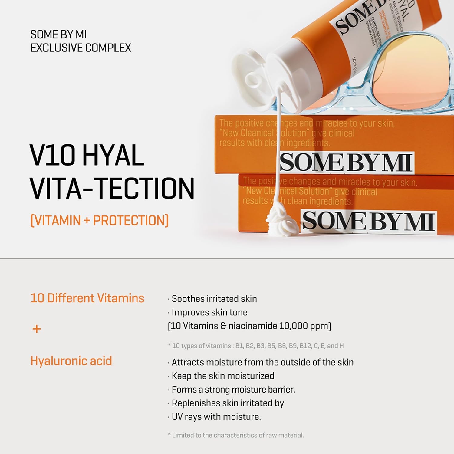 [SOME BY MI] V10 Hyal Air Fit Sunscreen