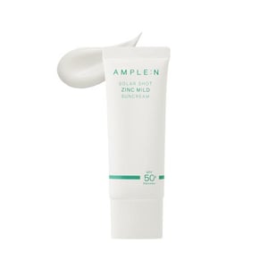 [AMPLE:N] Solar Shot Zinc Mild Suncream 40ml