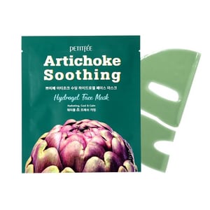 [PETITFEE] Artichoke Soothing Hydrogel Face Mask (5ea)