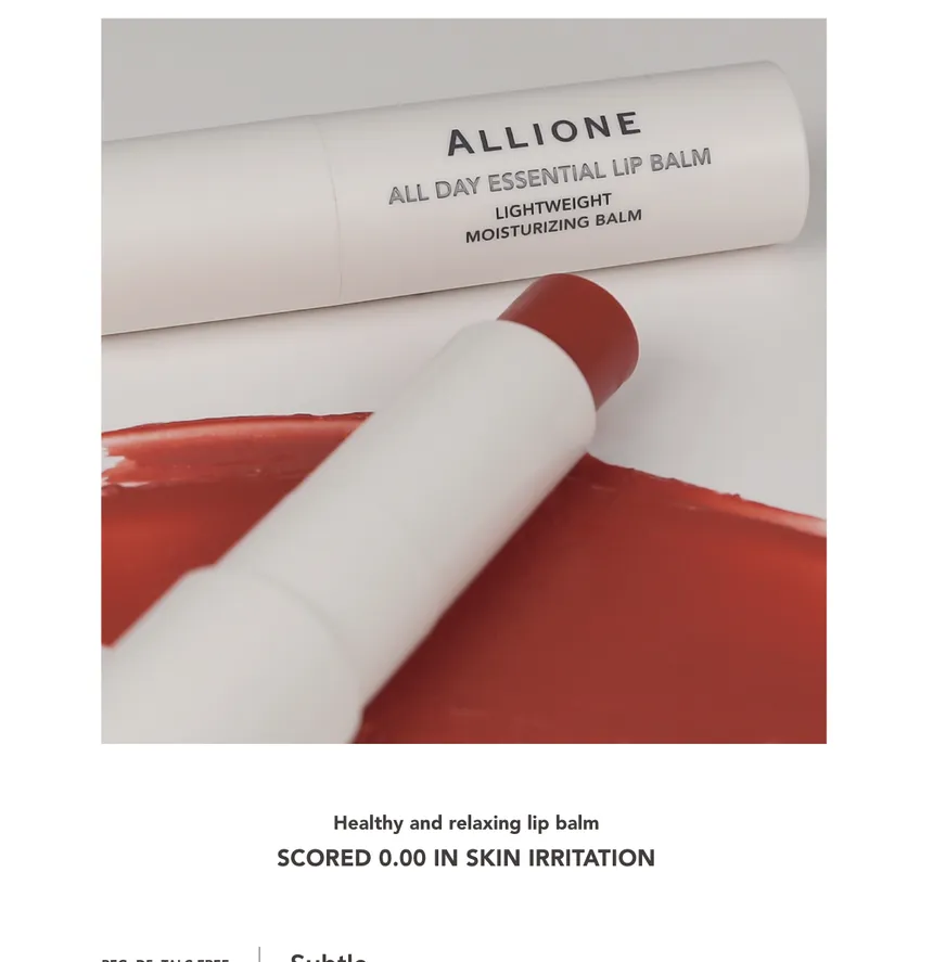 [ALLIONE] All Day Essential Lip Balm 3.7g