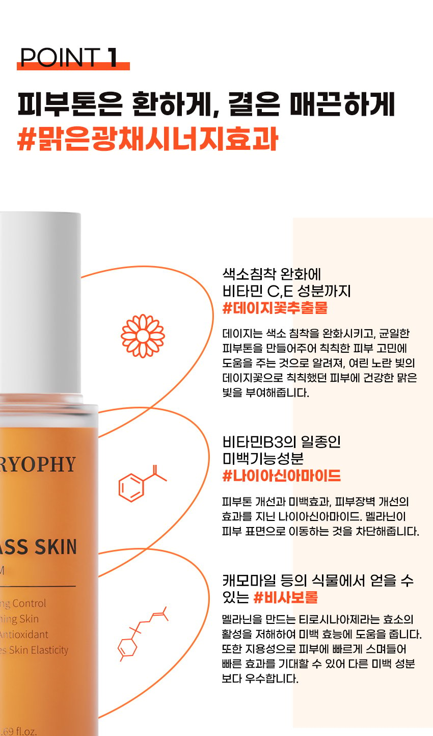 [CARYOPHY] Glass Skin Serum 50ml