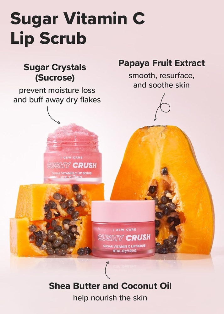 [I DEW CARE] Cushy Crush Sugar Vitamin C Lip Scrub