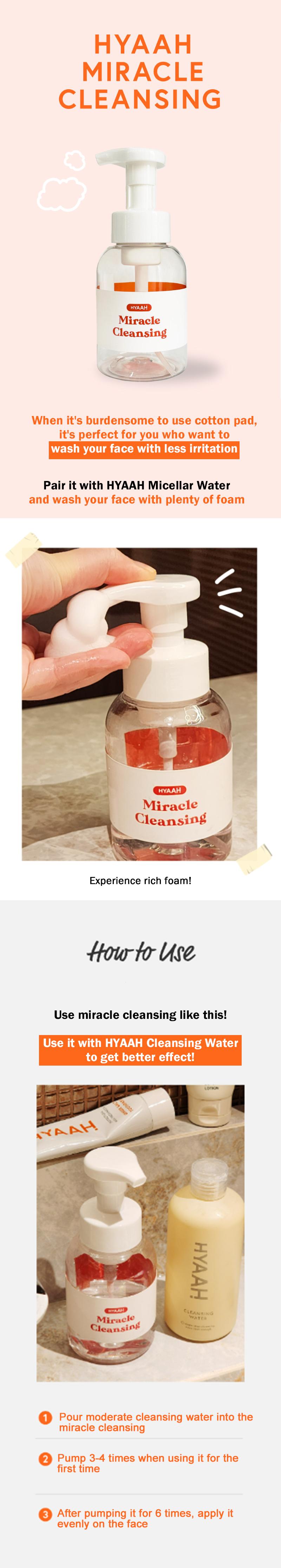 [HYAAH] Miracle Cleansing