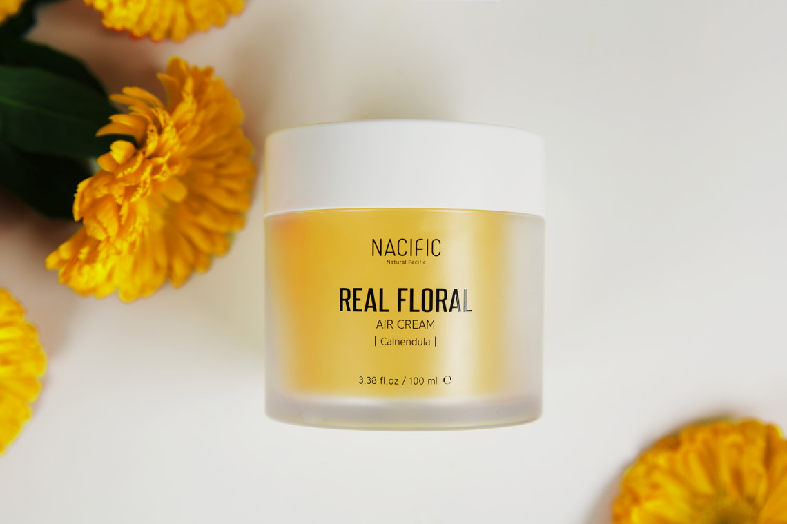 [Nacific] Real Floral Air Cream 100ml (Calendula)