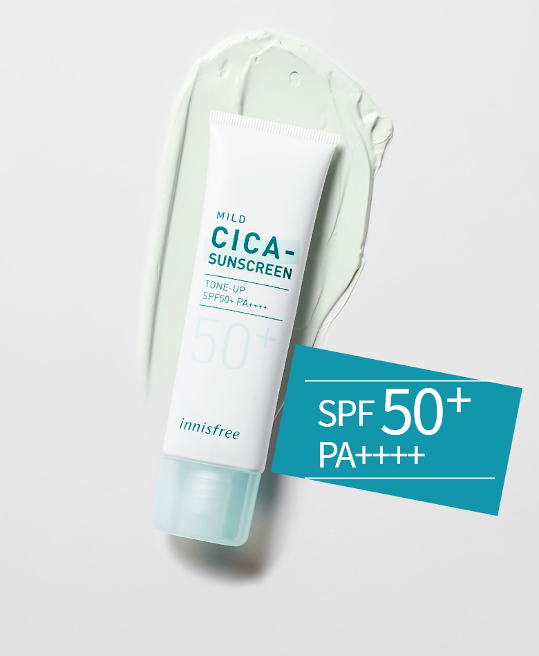 [Innisfree] True Mild Cica sunscreen SPF50+ PA++++ 50mL