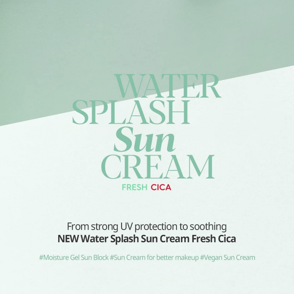 [espoir] Water Splash Sun Cream Fresh Cica 60ml