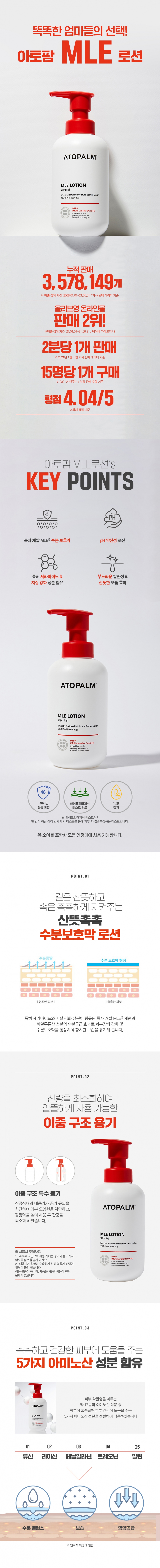 [ATOPALM] *Renew* MLE Lotion 120ml