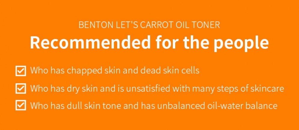 [Benton] Let’s Carrot Oil Mist Toner 150ml