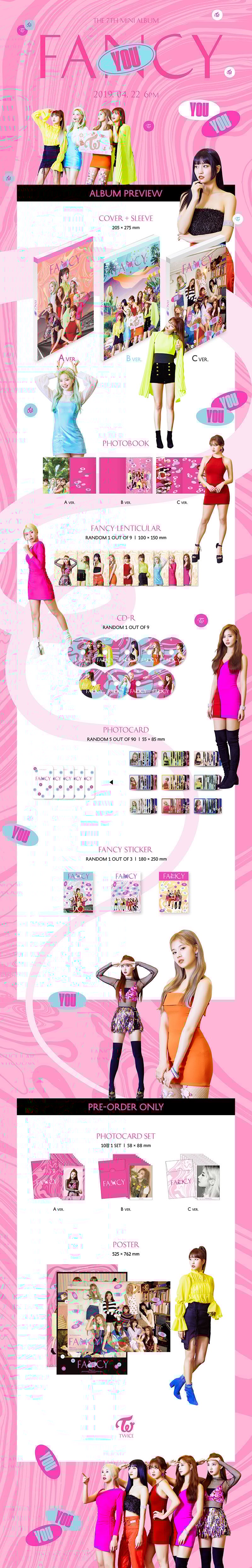 [K-POP] TWICE Mini Album Vol.7 - FANCY YOU (Random Ver.)