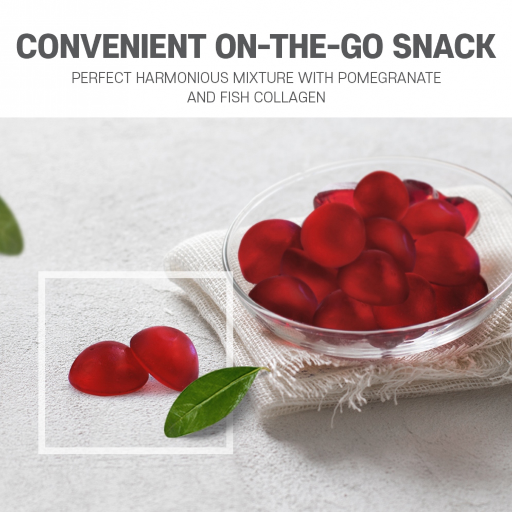 [BOTO] Pomegranate Small Molecule Collagen Vita Gummy (90g)