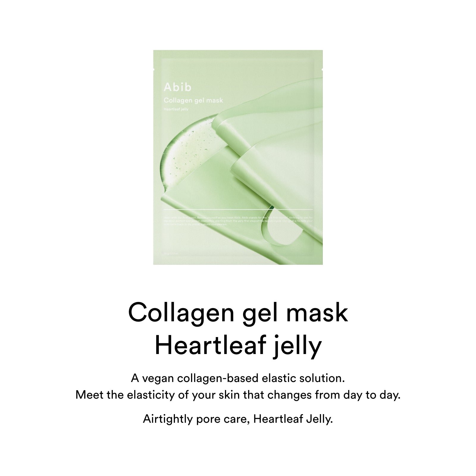 [Abib] Collagen Gel Mask Heartleaf Jelly (1ea)