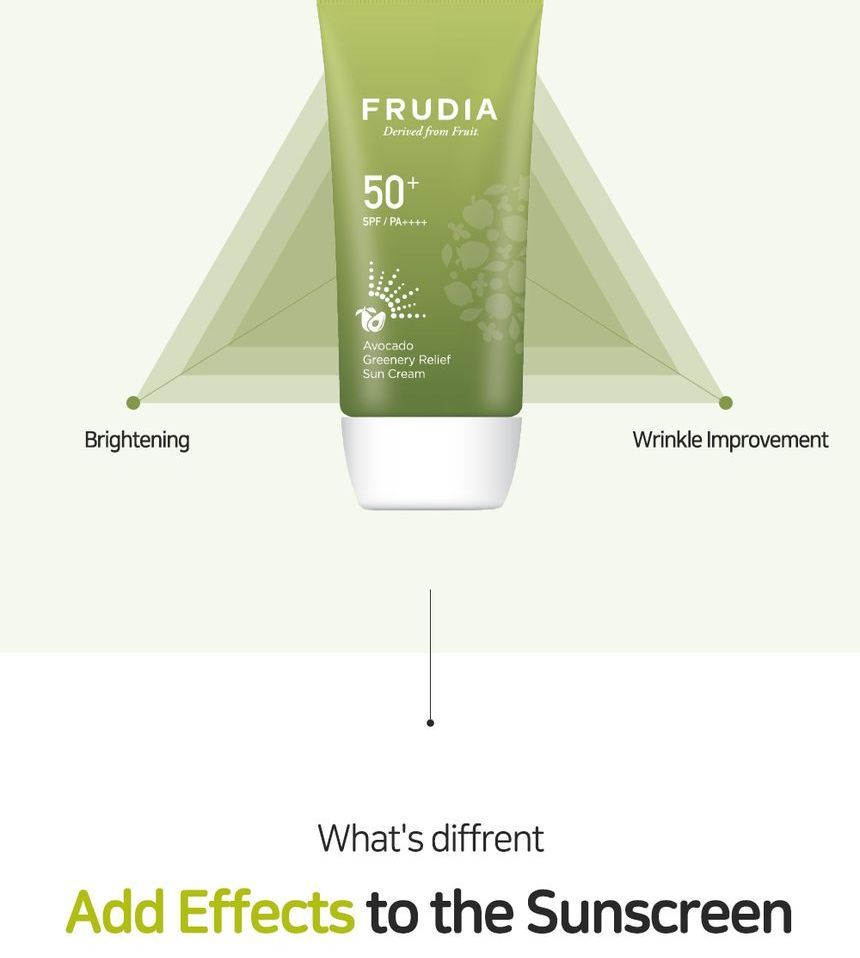 [Frudia] Avocado Greenery Relief Sun Cream 50ml