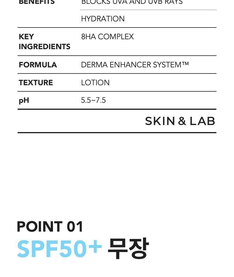 [SKIN&LAB] Hybarrier Fresh Sun Lotion 50ml