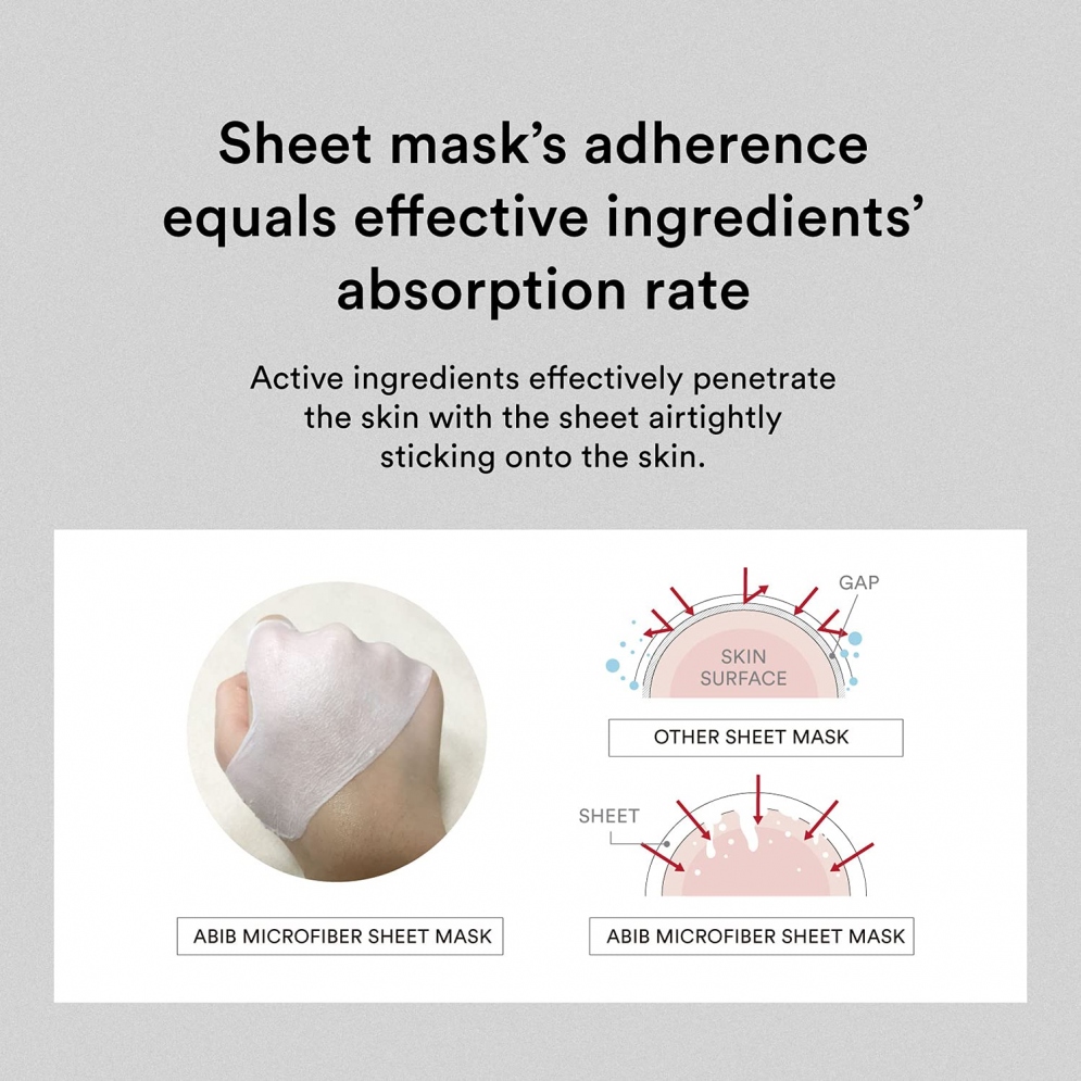 [Abib] Gummy Sheet Mask Sticker (5 types)