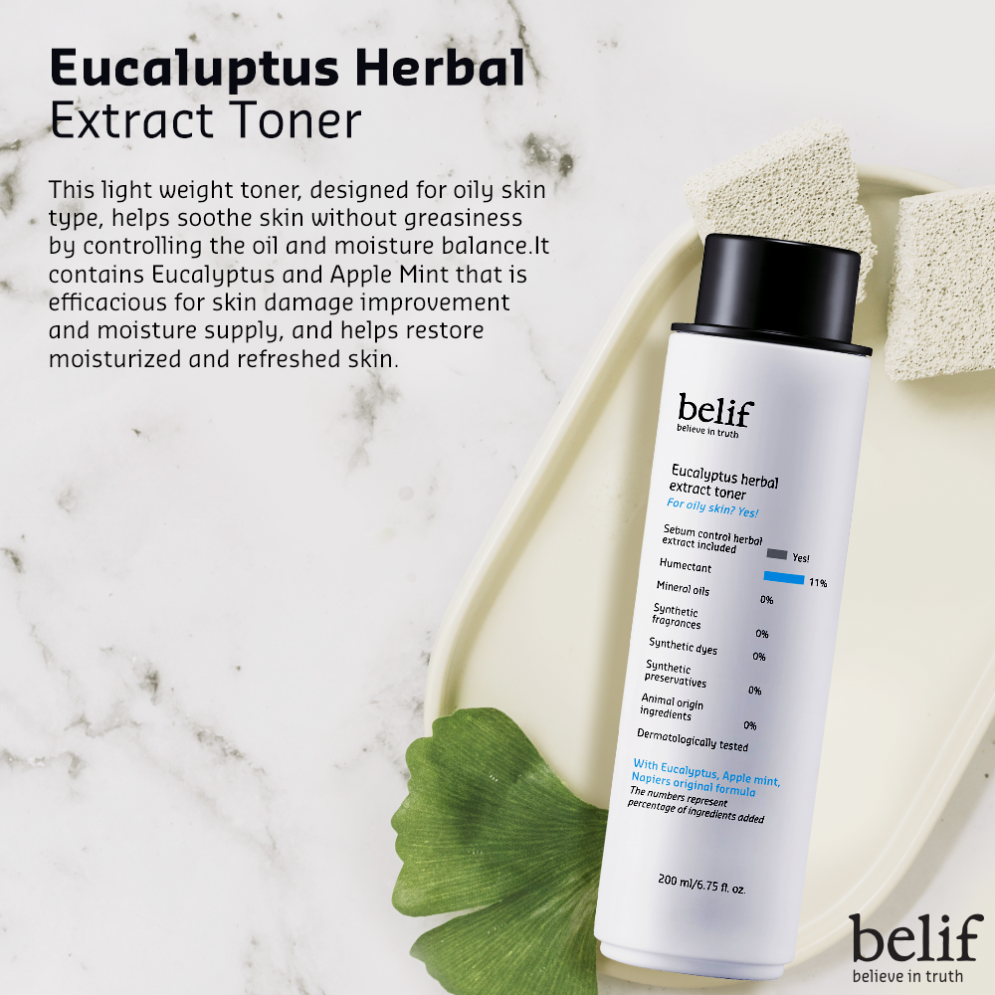 [belif] Eucalyptus Herbal Extract Toner 200ml