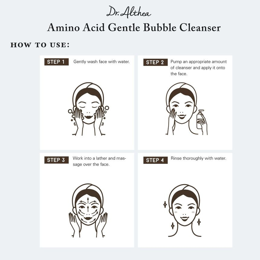 [Dr.Althea] Amino Acid Gentle Bubble Cleanser 140ml