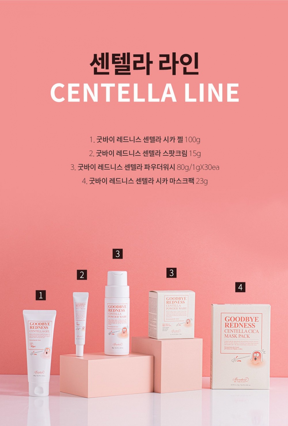 [Benton] *renewal* Good bye Redness Centella Cica Spot Cream