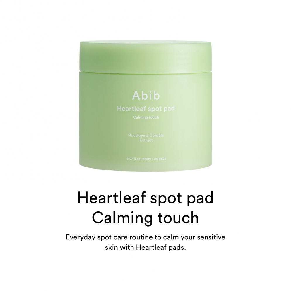 [Abib] Heartleaf Spot Pad Calming Touch (80 pads)