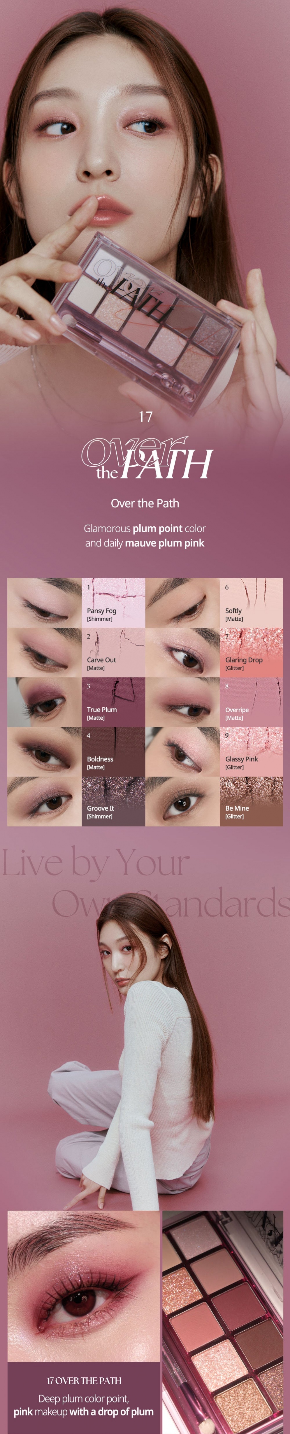 [CLIO] Pro Eye Pallete (10 Colors)