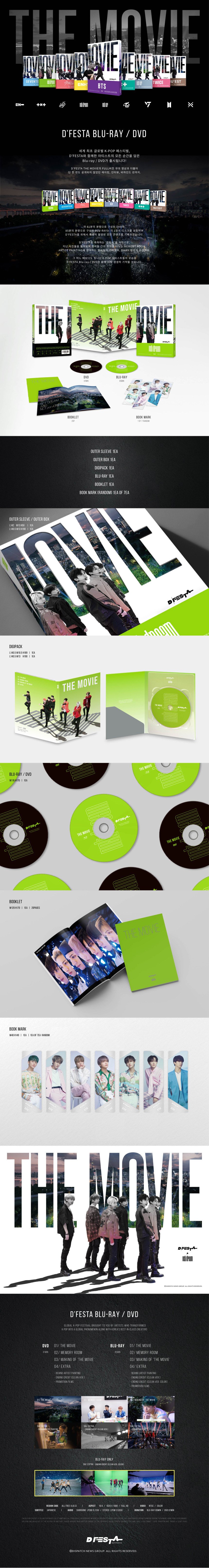 [K-POP] D'FESTA THE MOVIE NCT DREAM version /Blu-ray