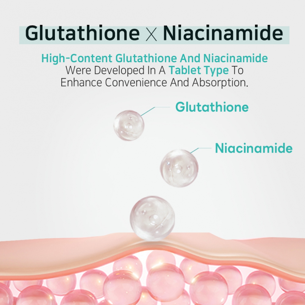 [APLB] Glutathione Niacinamide Beauty Tablet (30 tablets)