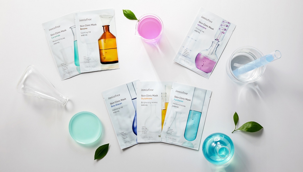 [Innisfree] Skin Clinic Mask Sheet (Panthenol) 20ml