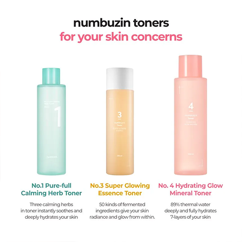 [Numbuzin] No.4 Hydration Glow Mineral Toner 200ml