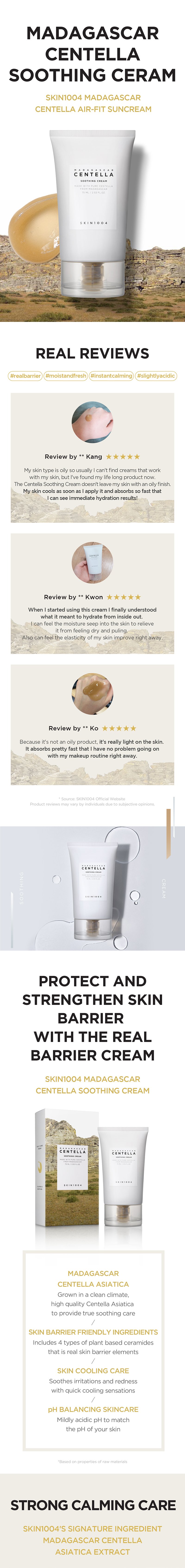 [SKIN1004] Madagascar Centella Soothing Cream 30ml