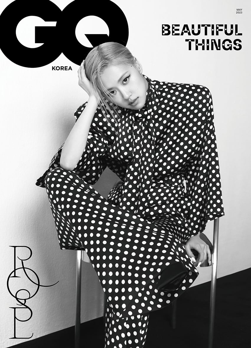 [K-POP] GQ 2023.05 x BLACKPINK ROSE (A TYPE)