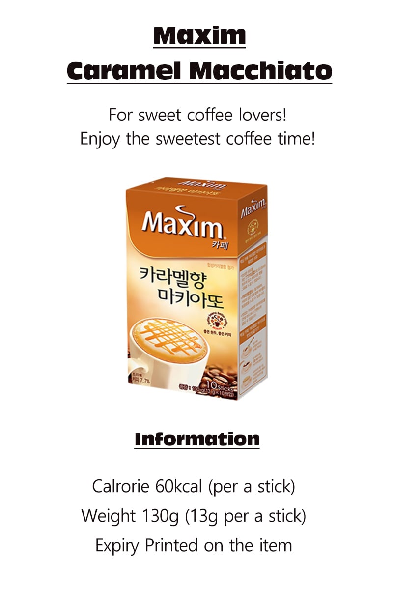 [Maxim] Caramel Macchiato (10T)