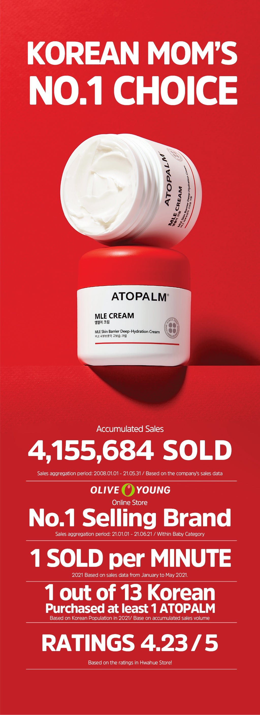 [ATOPALM] *Renewal* MLE Cream 100ml