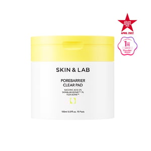 [SKIN&LAB] Porebarrier Clear Pad (70ea)