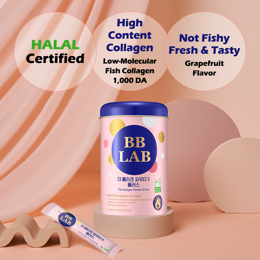 [BB LAB] ★1+1★  (Halal) The Collagen Powder S Plus 2g*30 sticks