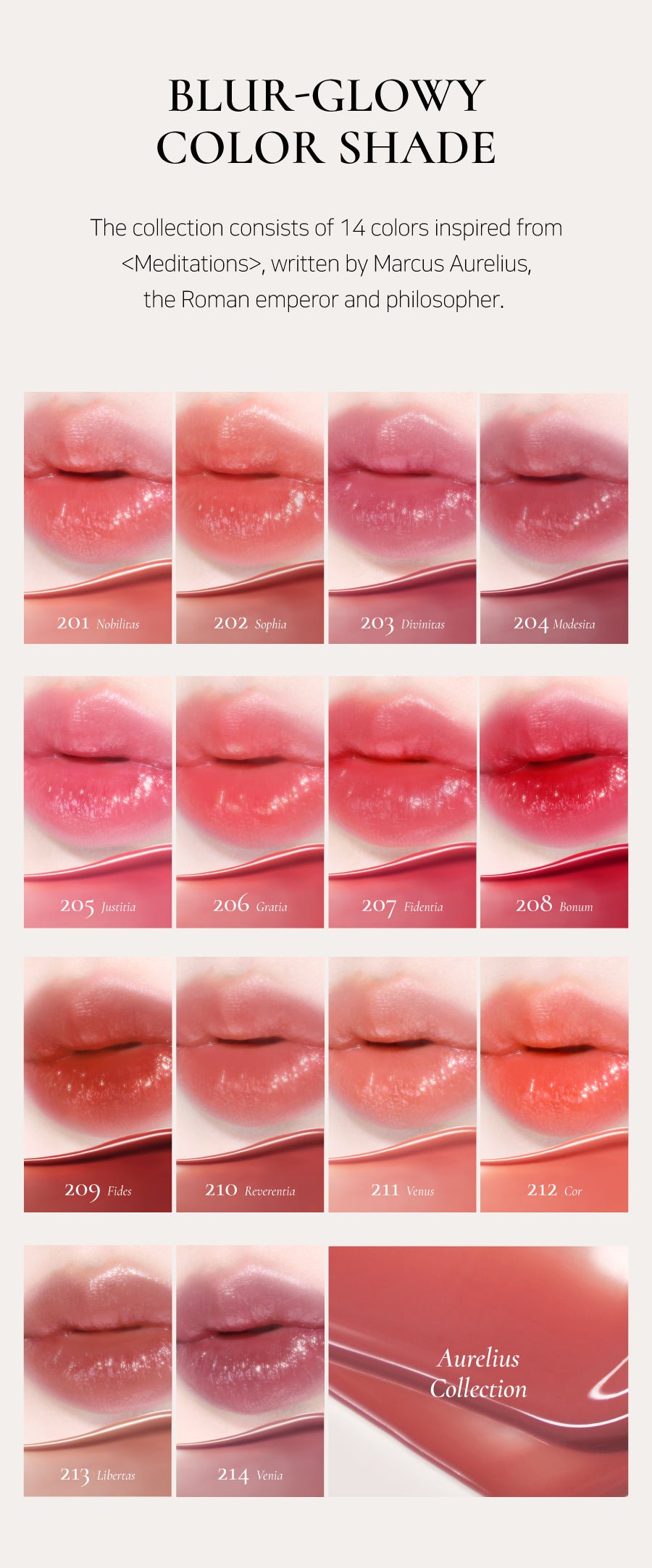 [Dinto] Blur Glowy Lip Tint (16 colors)