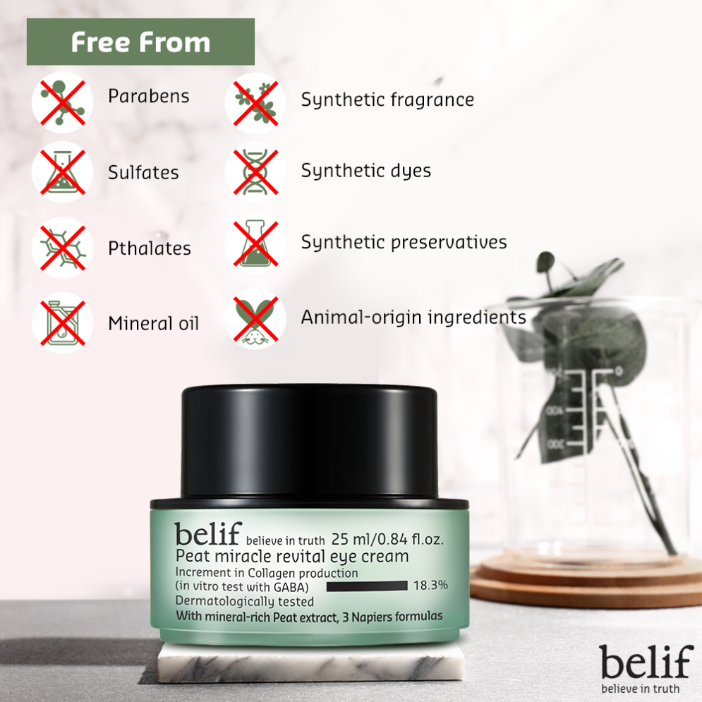 [belif] Peat Miracle Revital Eye Cream 25ml