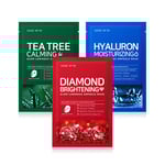 [SOME BY MI] Diamond Brightening Calming Glow Luminous Ampoule Mask (10ea)