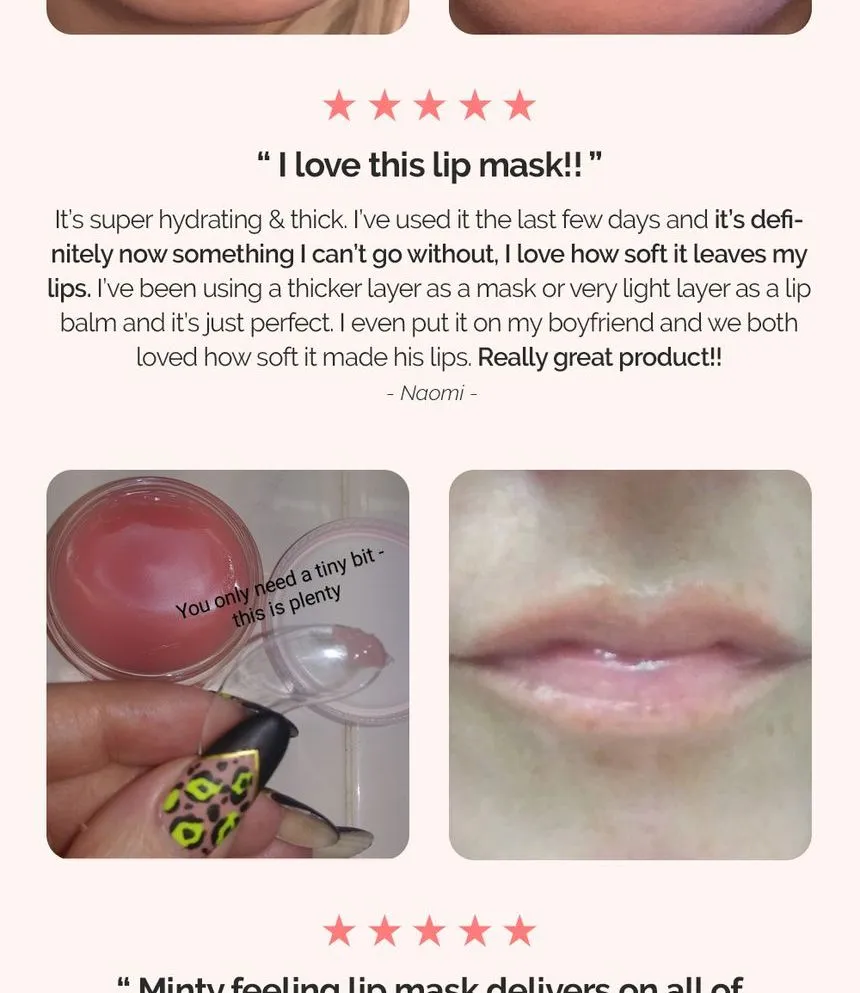 [MOTHER MADE] Super Plumping Vitamin E Vegan Lip Mask 13g