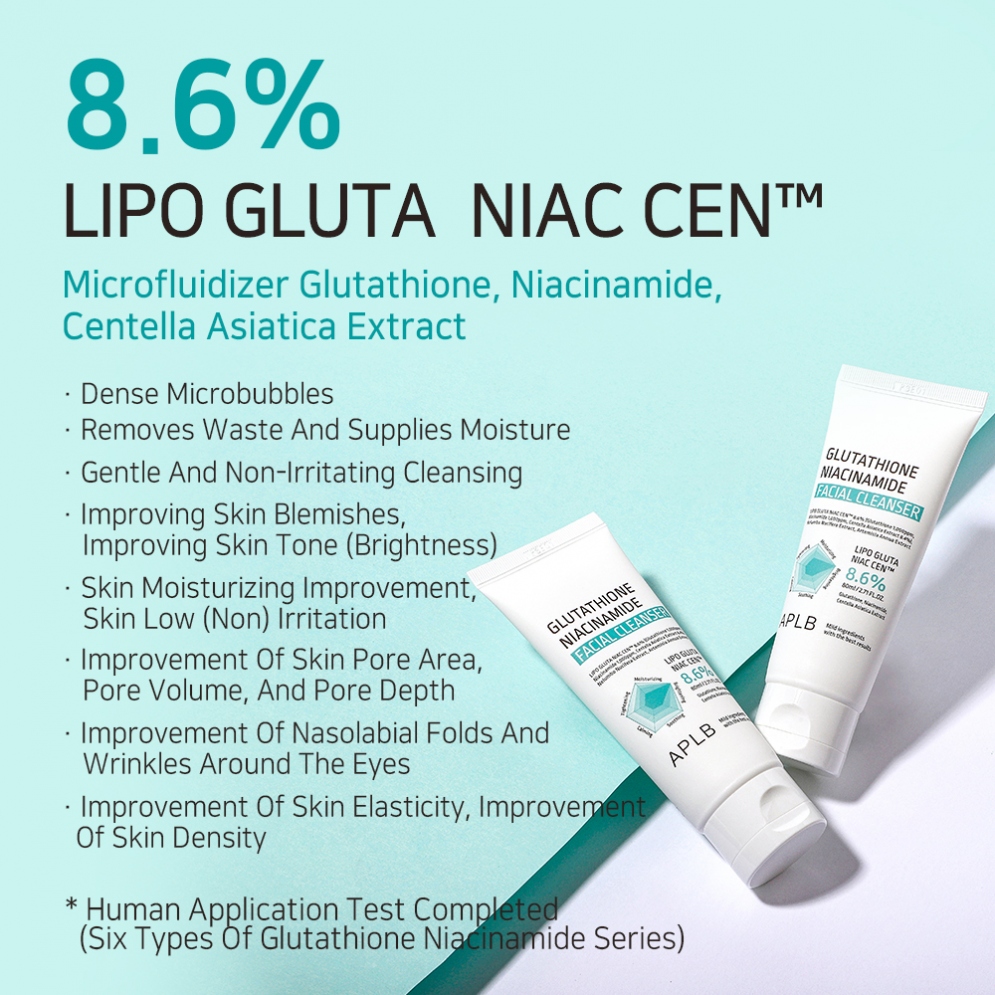 [APLB] Glutathione Niacinamide Facial Cleanser 80ml