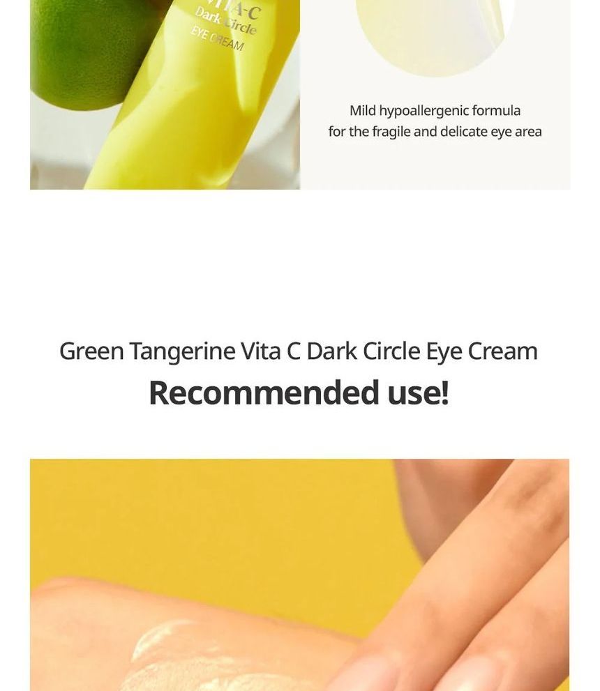 [Goodal] Green Tangerine Vita C Dark Circle Eye Cream 30ml