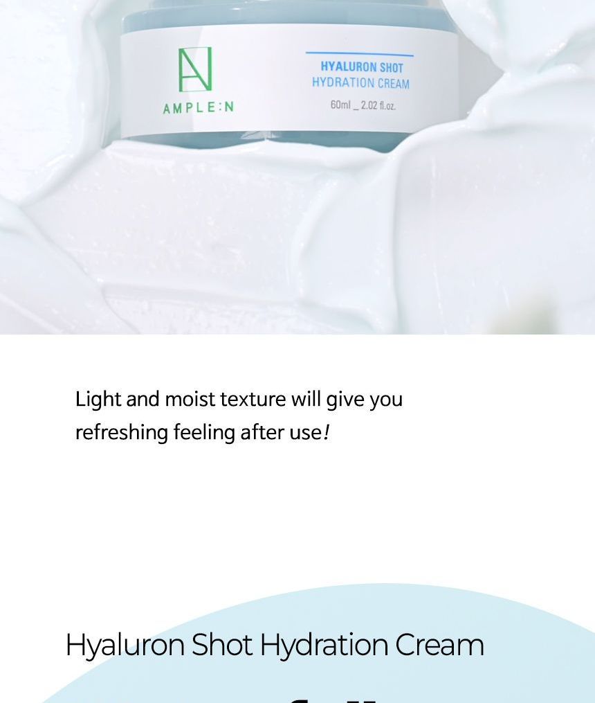 [AMPLE:N] Hyaluron Shot Hydration Cream 60ml