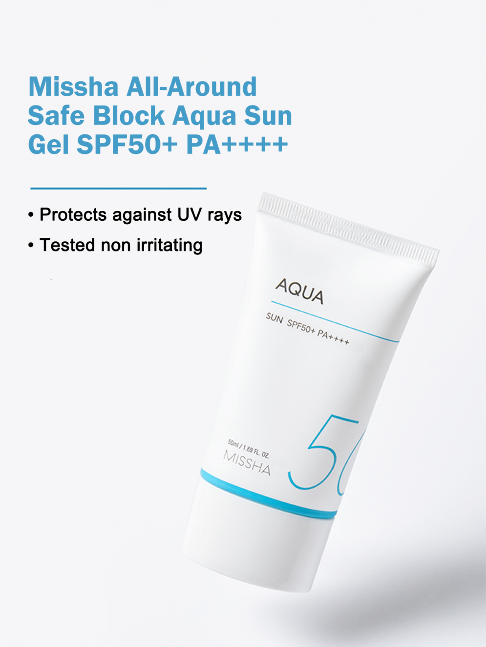 [Missha] *renewal* All-Around Safe Block Aqua Sun Gel 50ml