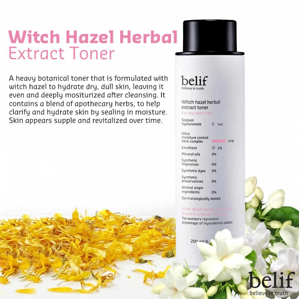 [belif] Witch Hazel Herbal Extract Toner 200ml