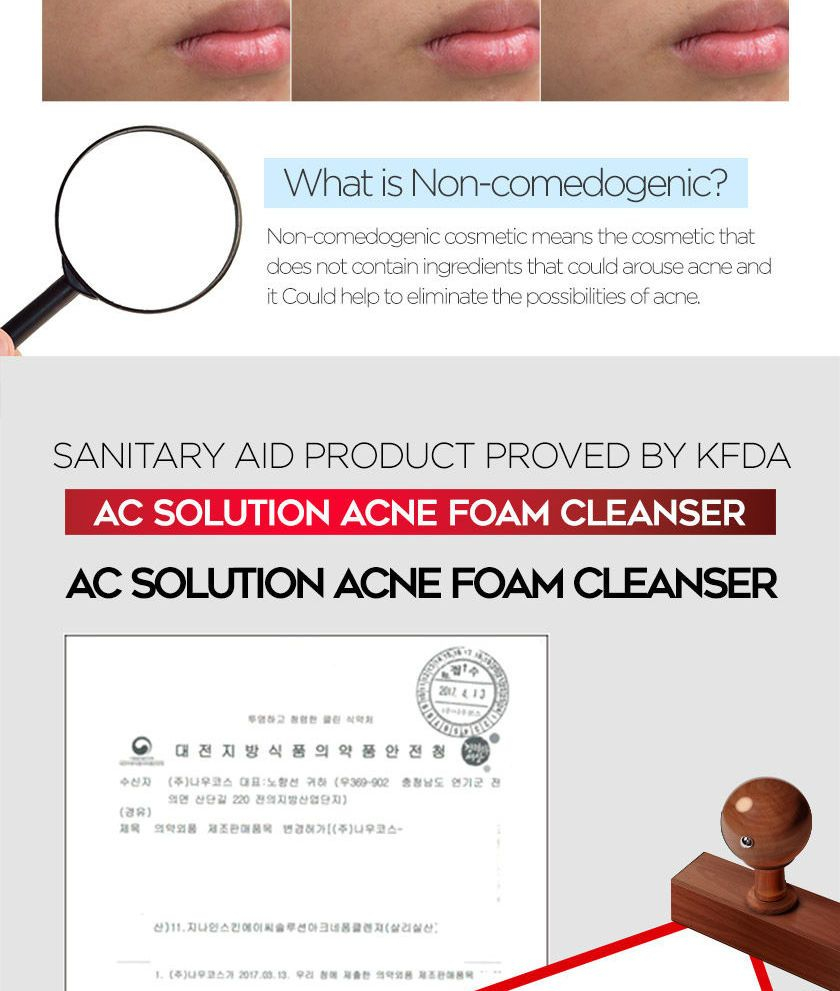 [G9SKIN] AC Solution ACNE Foam Cleanser