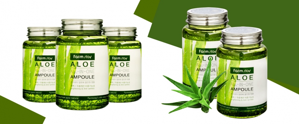 [Farmstay] Aloe All-In One Ampoule 250ml