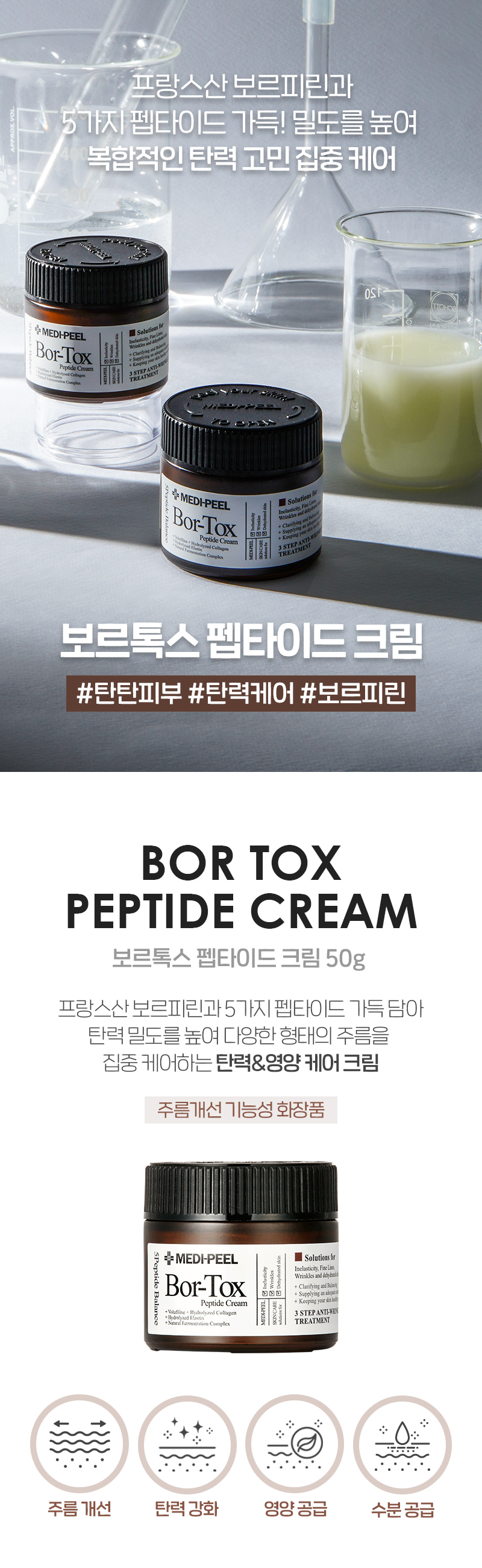 [MEDIPEEL] Bortox Peptide Cream 50ml