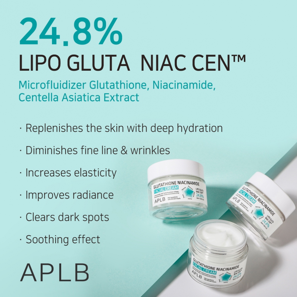 [APLB] *TIMEDEAL*  Glutathione Niacinamide Facial Cream 55ml