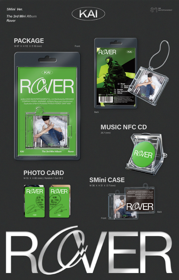 [K-POP] KAI The 3rd Mini Album - Rover (SMini Ver.)