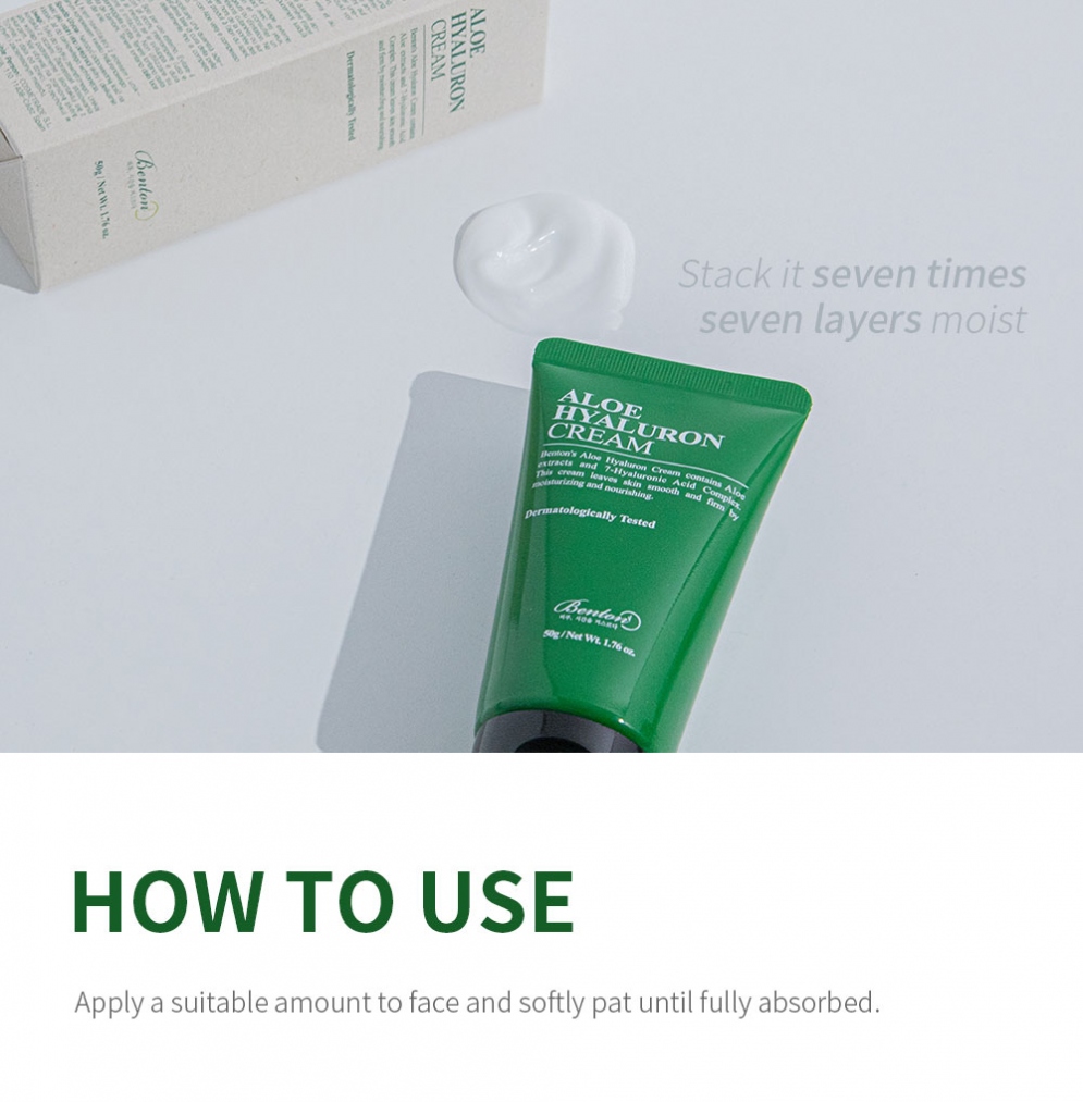 [Benton] *renewal* Aloe Hyaluron Cream 50g