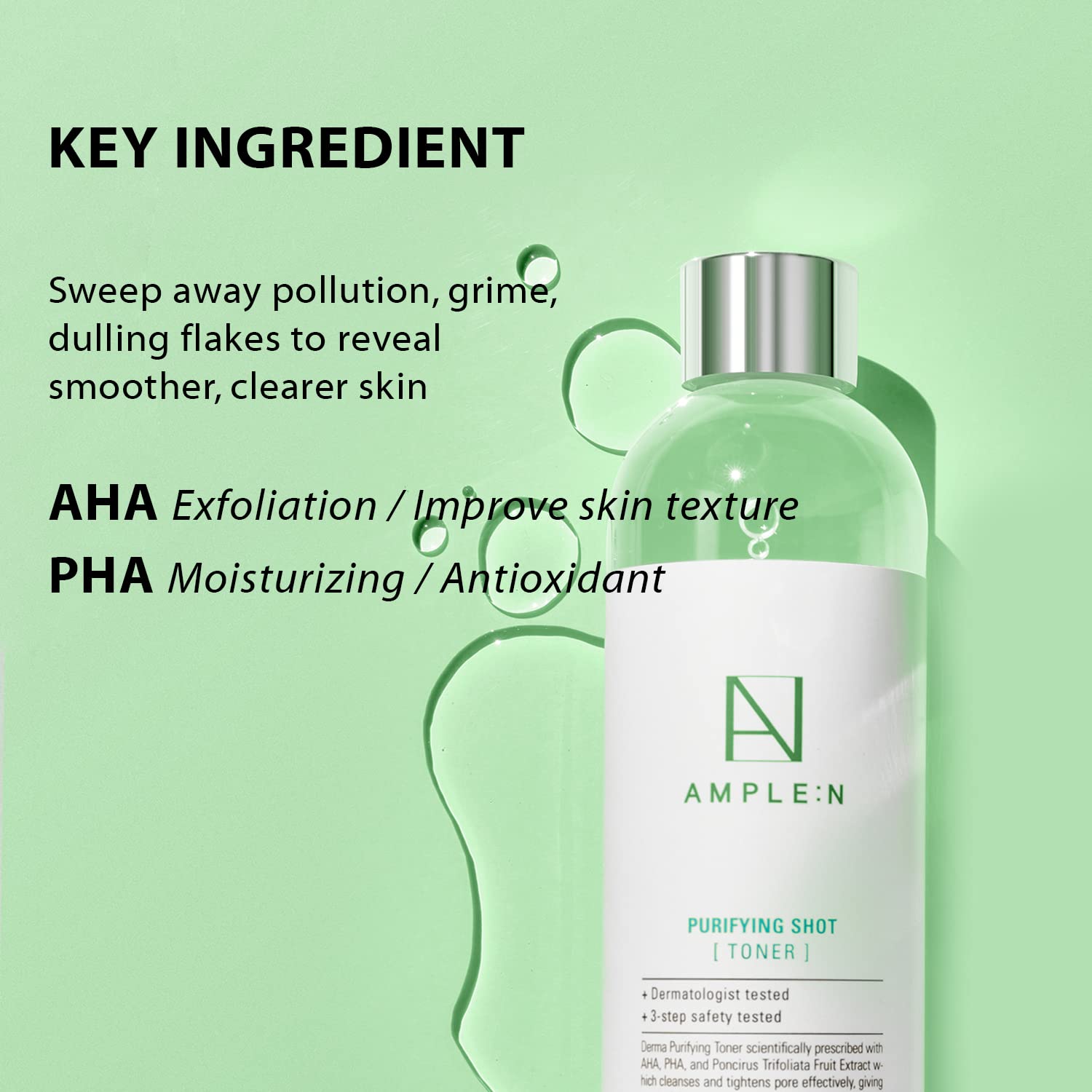 [AMPLE:N] *BIG SIZE* Purifying Shot Toner 600ml